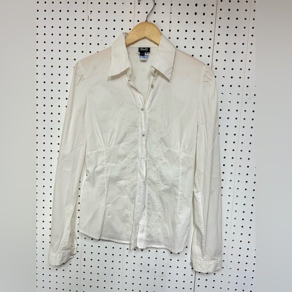 Dolce & Gabbana White Button-Up Shirt - Picture 1 of 7